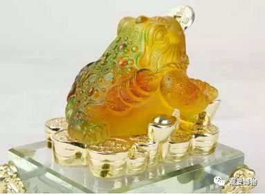 开光琉璃招财金蟾