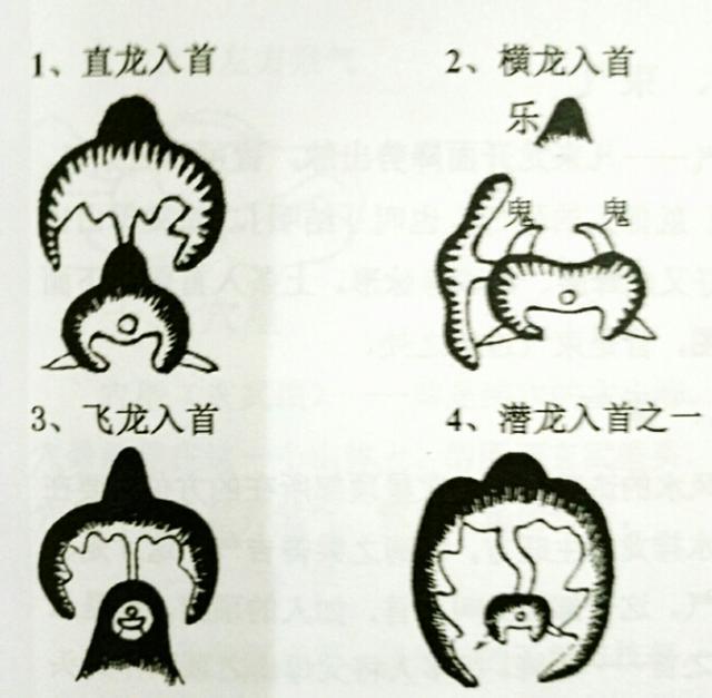 “龙入首”与“入首龙”之区别?